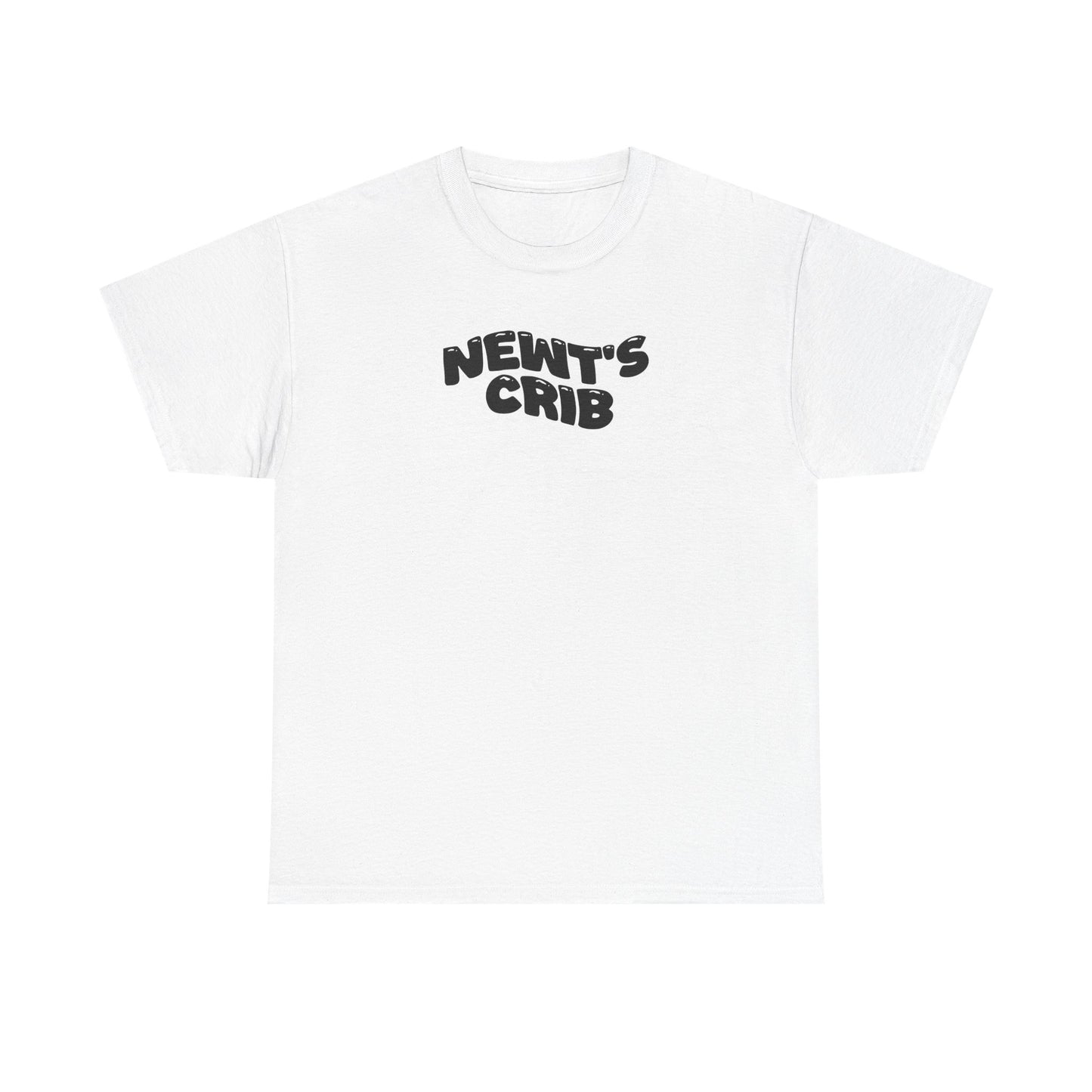 Newt's Crib Heavy Cotton Tee White