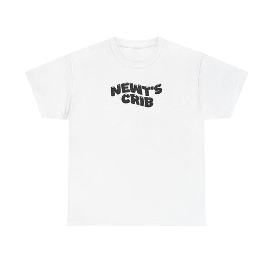 Newt's Crib Heavy Cotton Tee White