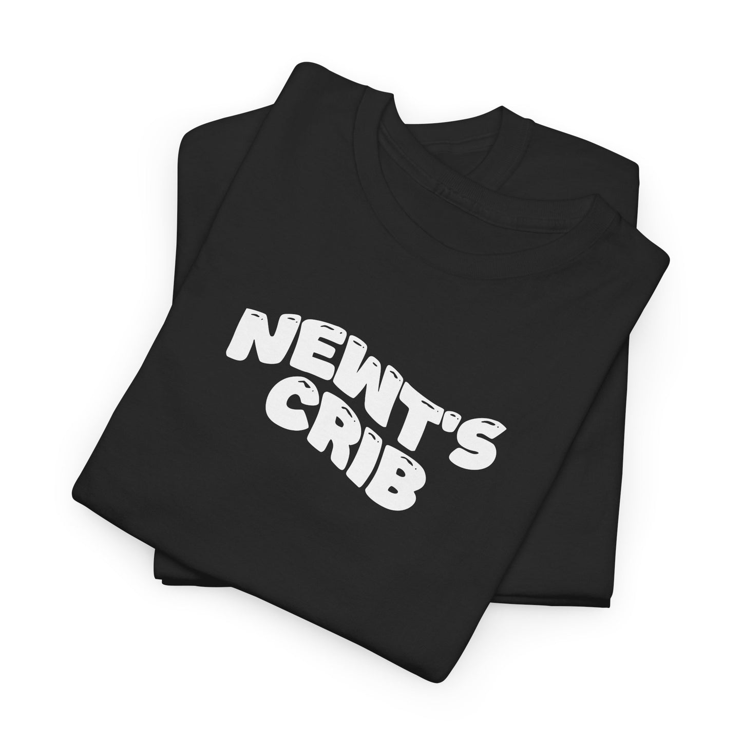 Newt's Crib Heavy Cotton Tee Black