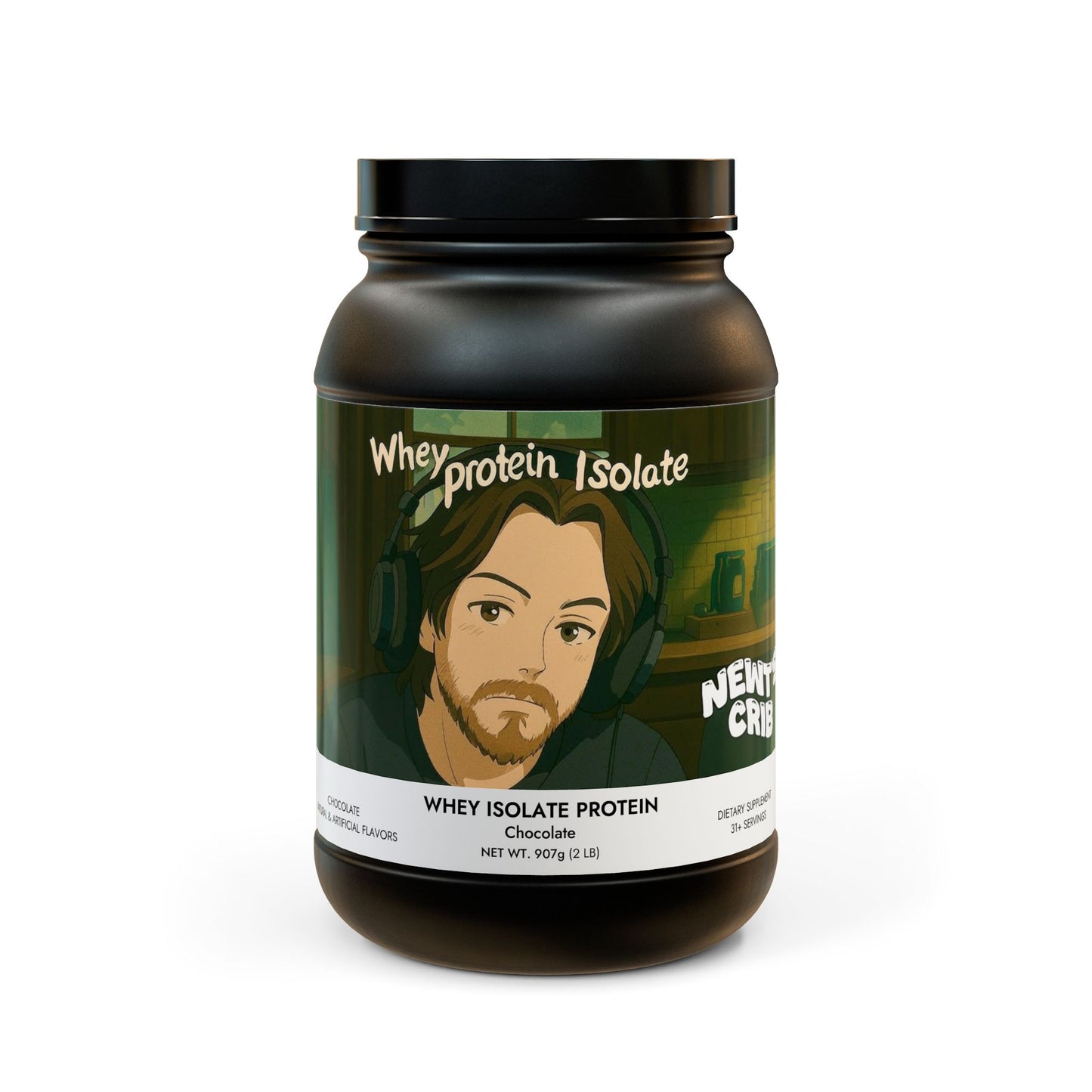 Whey Isolate Protein Supplement (907g, 2lb)